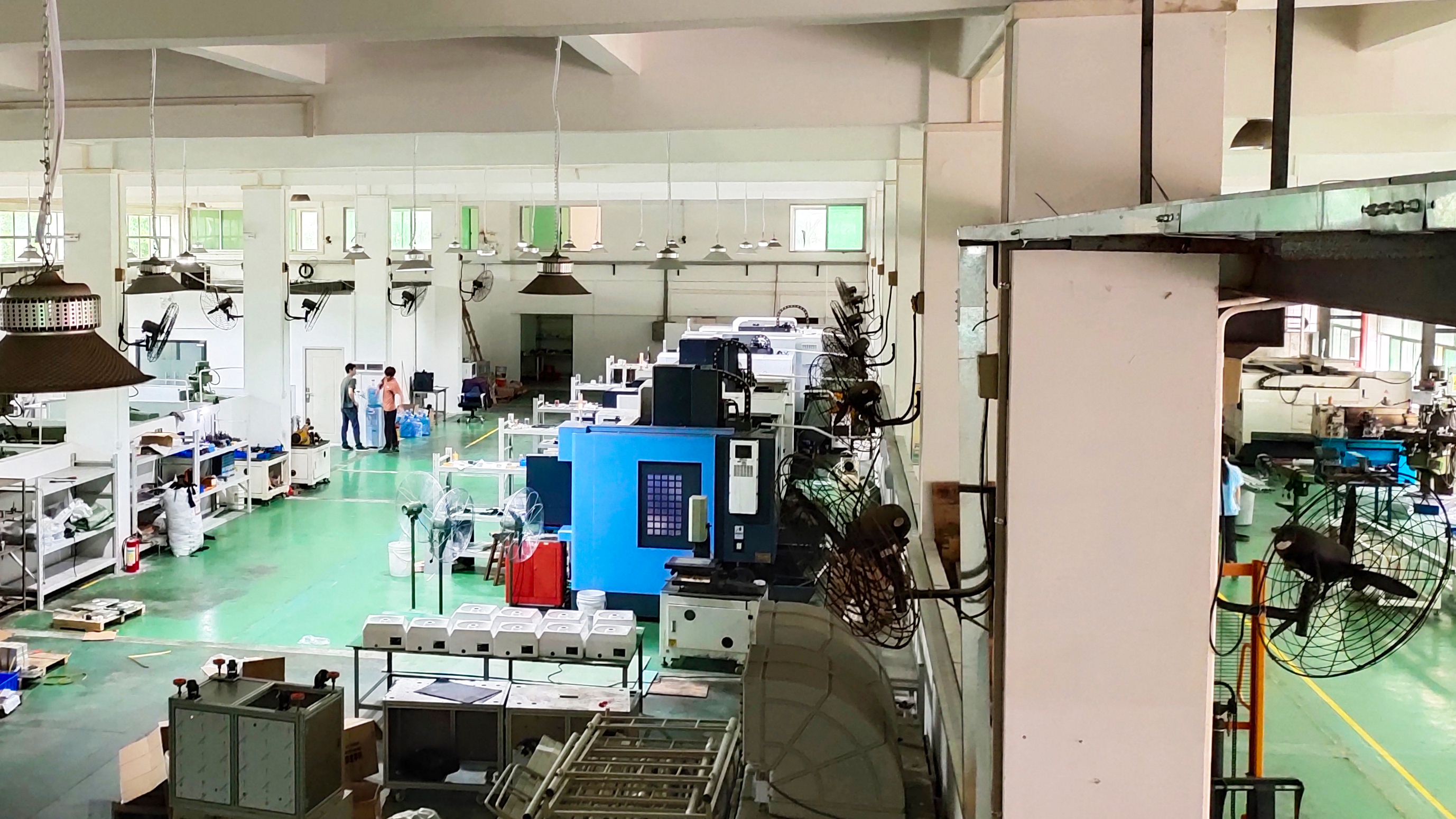 汇思德工厂生产设备自主生产质控保障环形导轨部件精度及质量